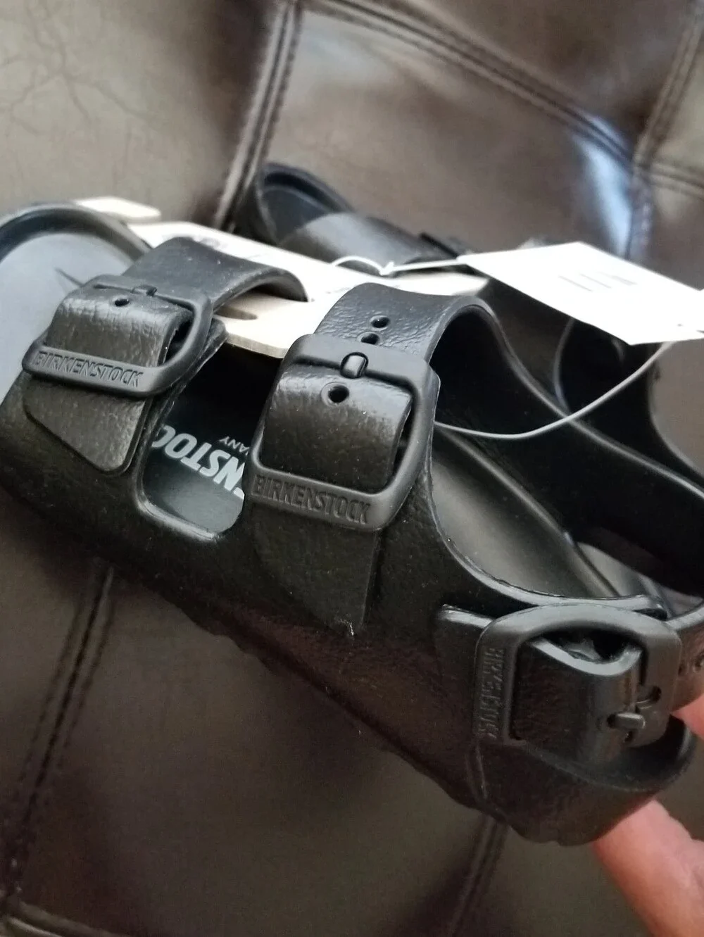 ❗BIRKENSTOCK Kids Milao EVA Sandals Black Size 8C❗